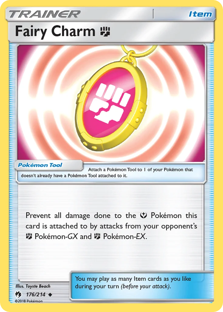 Fairy Charm Fighting Pokemon card