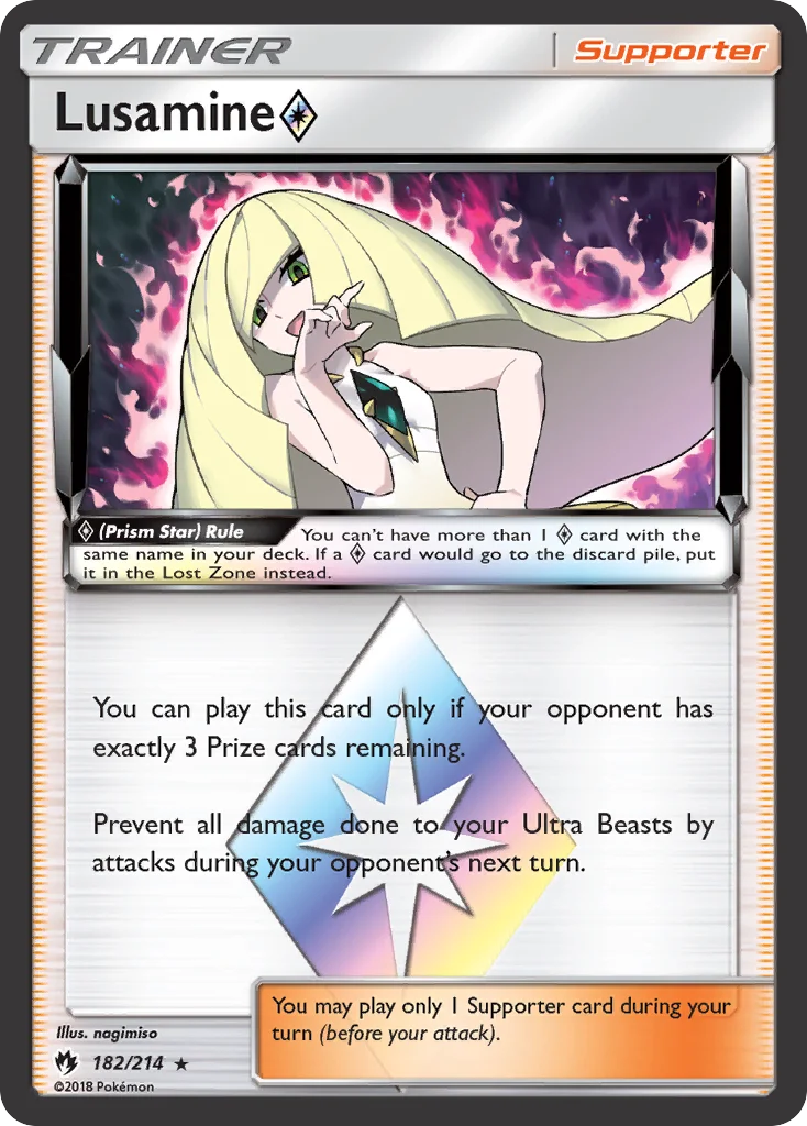 Lusamine ◇ Pokemon card