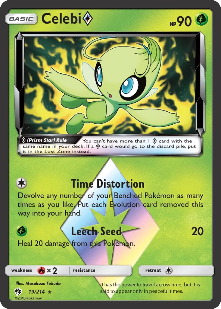 Celebi ◇ Pokemon card