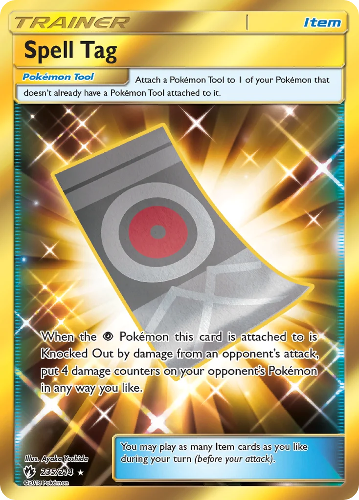 Spell Tag Pokemon card