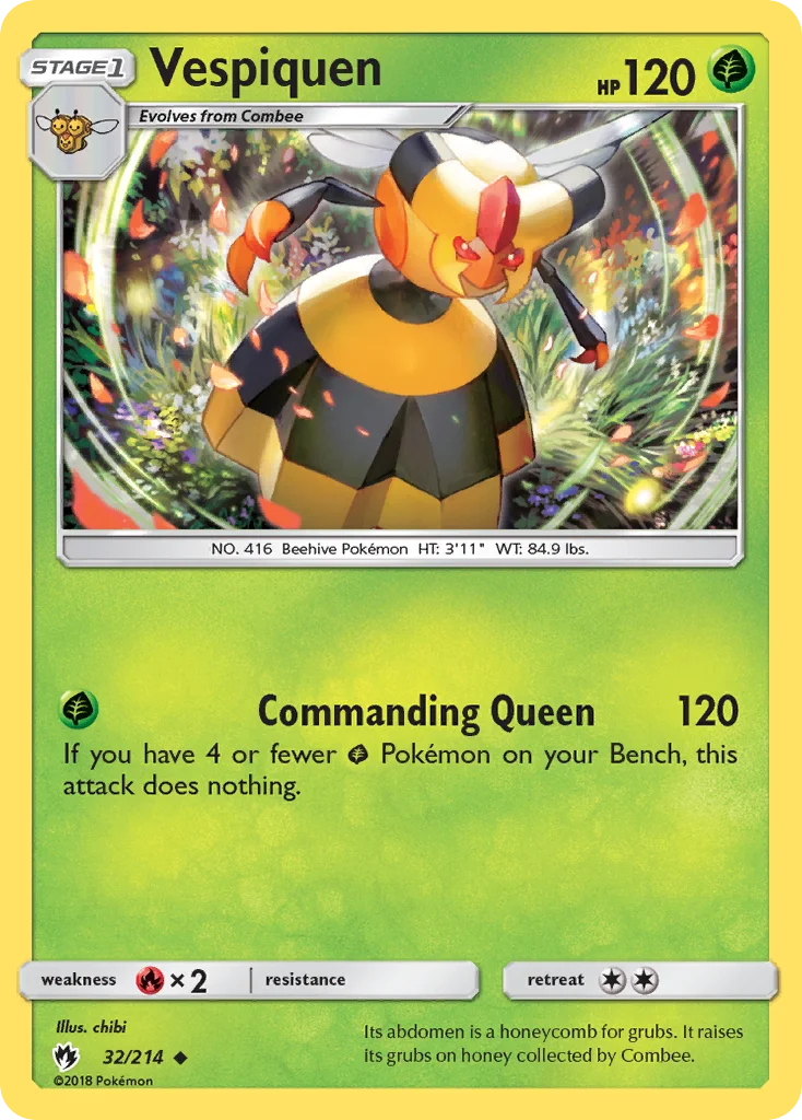 Vespiquen Pokemon card