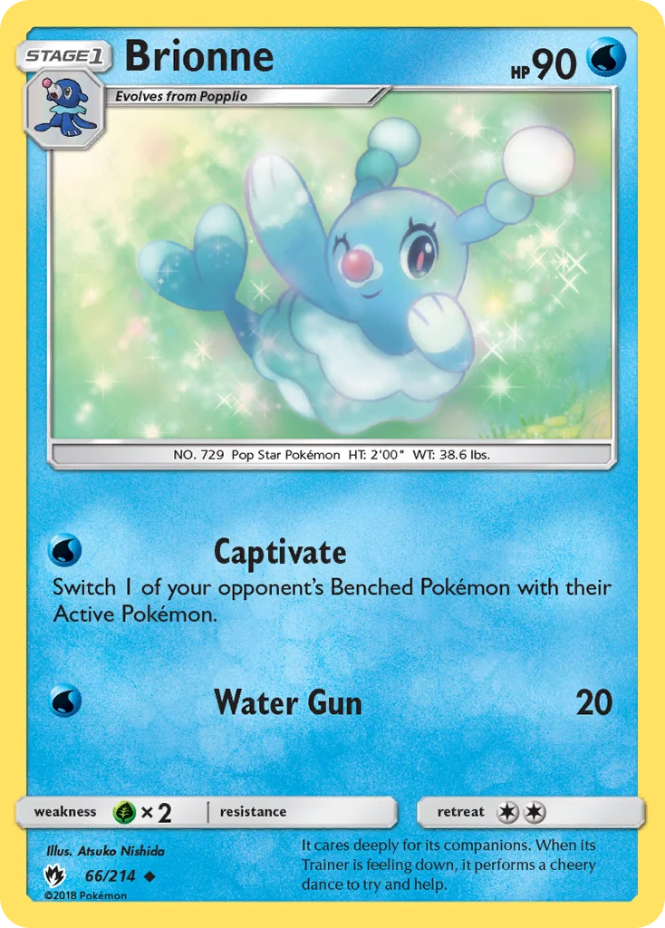 Brionne Pokemon card