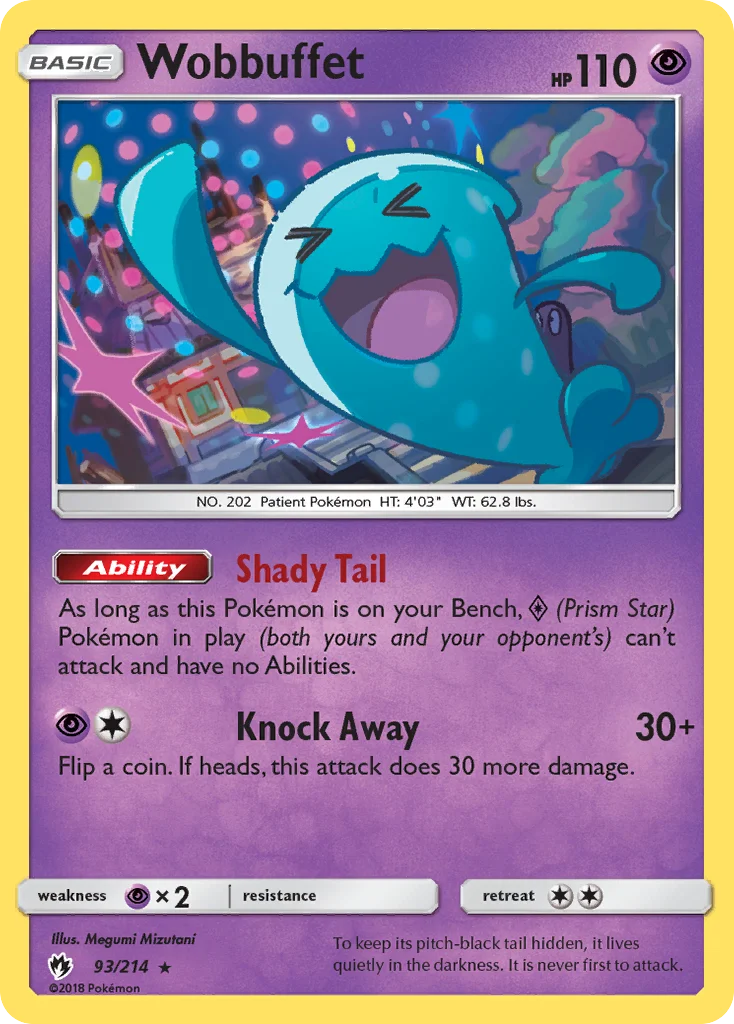 Wobbuffet Pokemon card