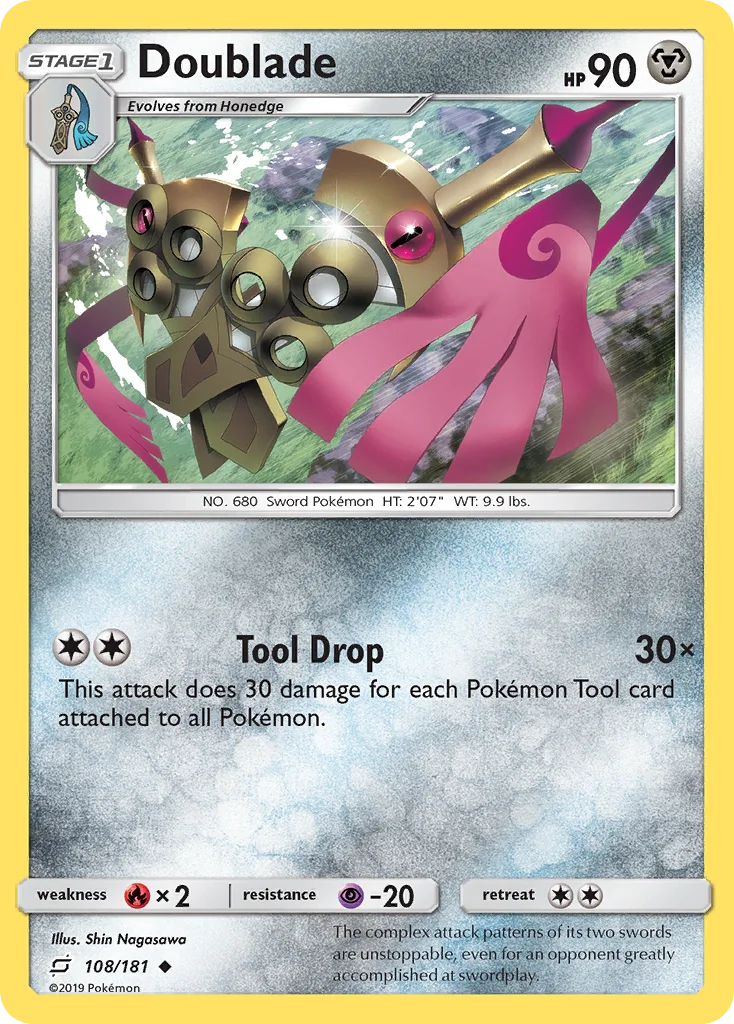 Doublade Pokemon card