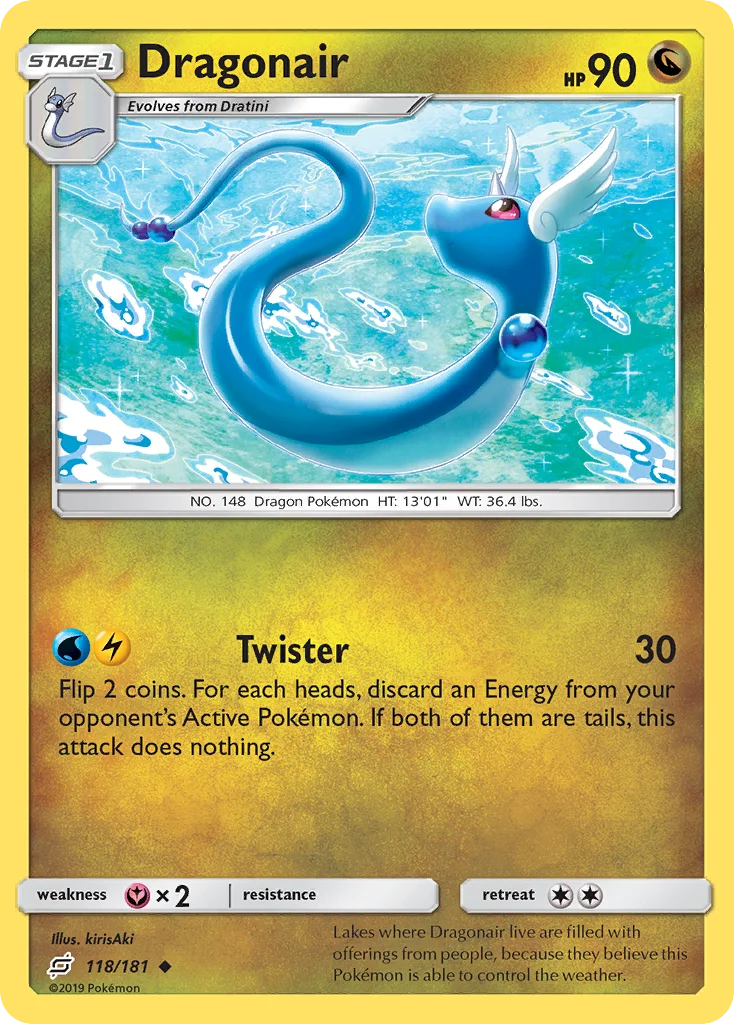 Dragonair Pokemon card