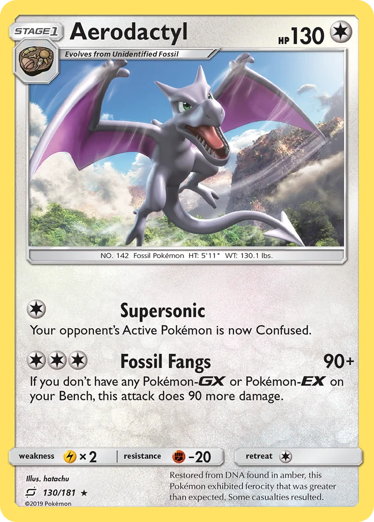 Aerodactyl Pokemon card