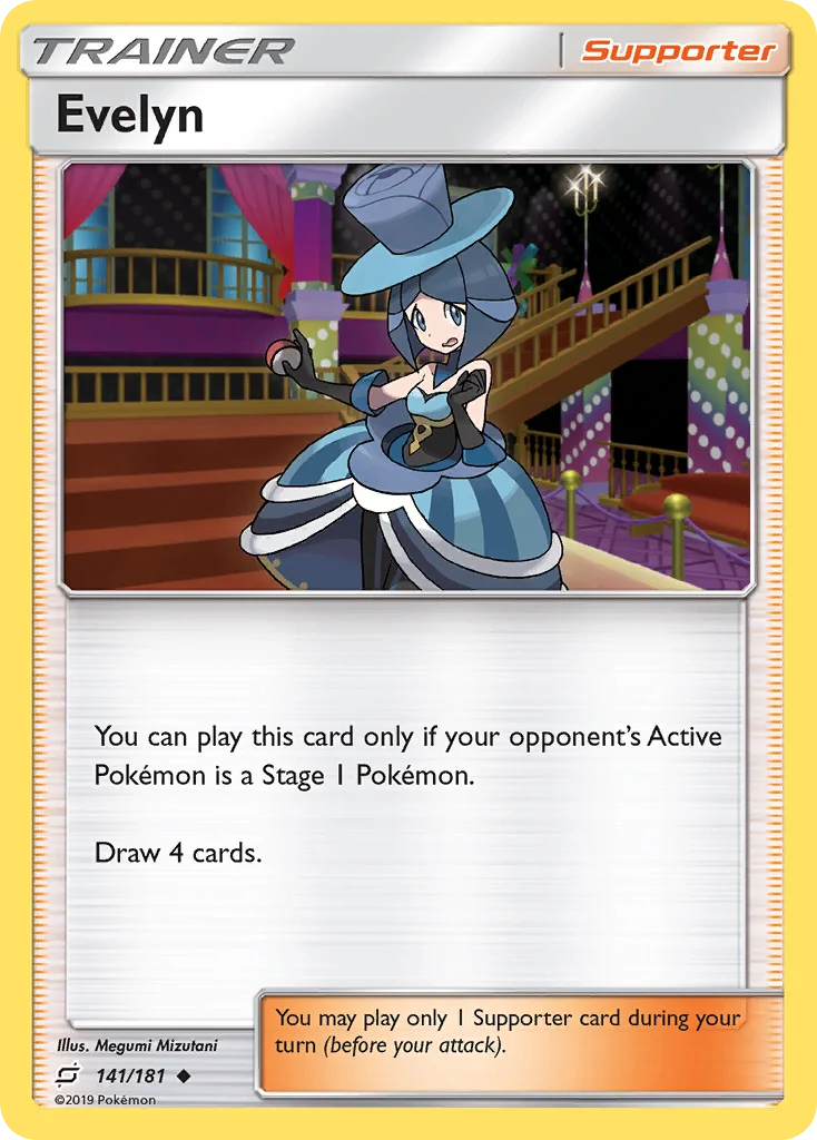 Evelyn Pokemon card