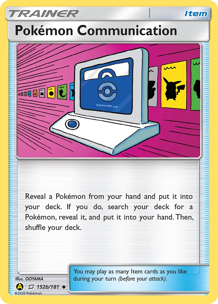 Pokémon Communication Pokemon card