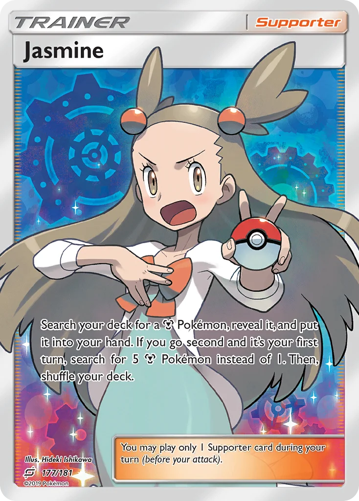 Jasmine Pokemon card