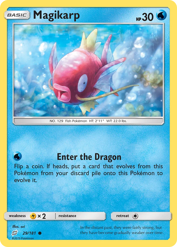Magikarp Pokemon card