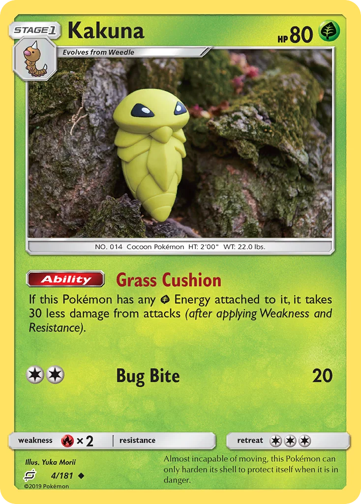 Kakuna Pokemon card
