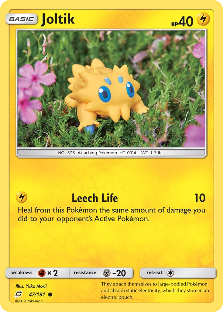 Joltik Pokemon card