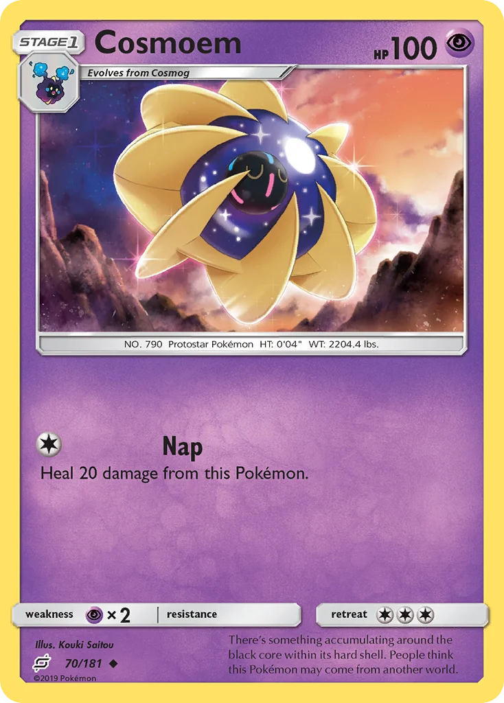 Cosmoem Pokemon card