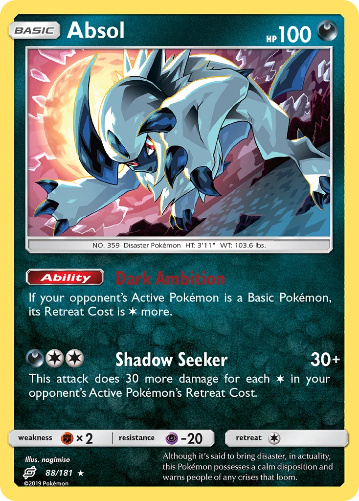 Absol Pokemon card