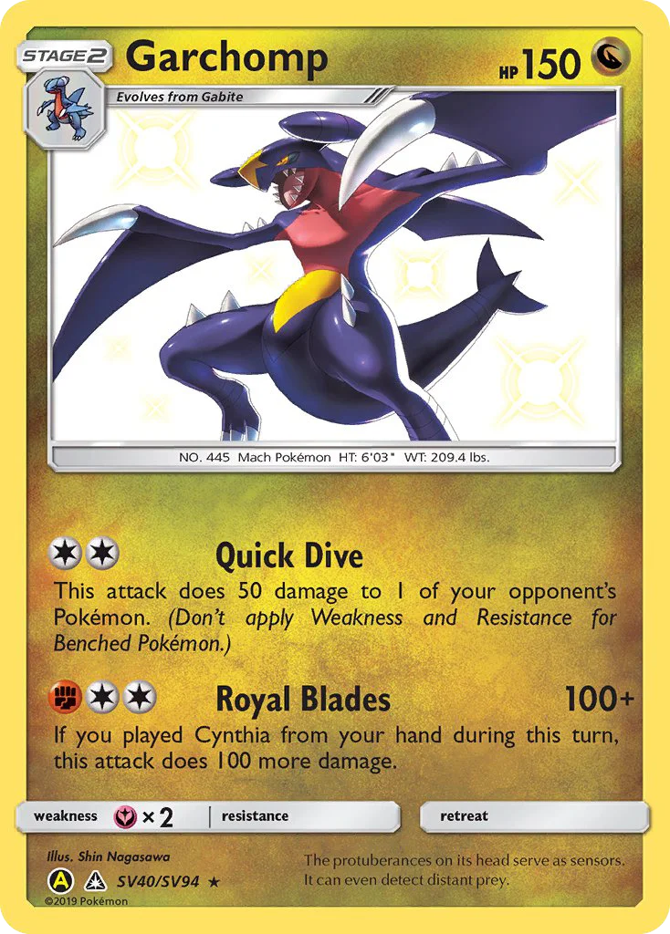 Garchomp Pokemon card