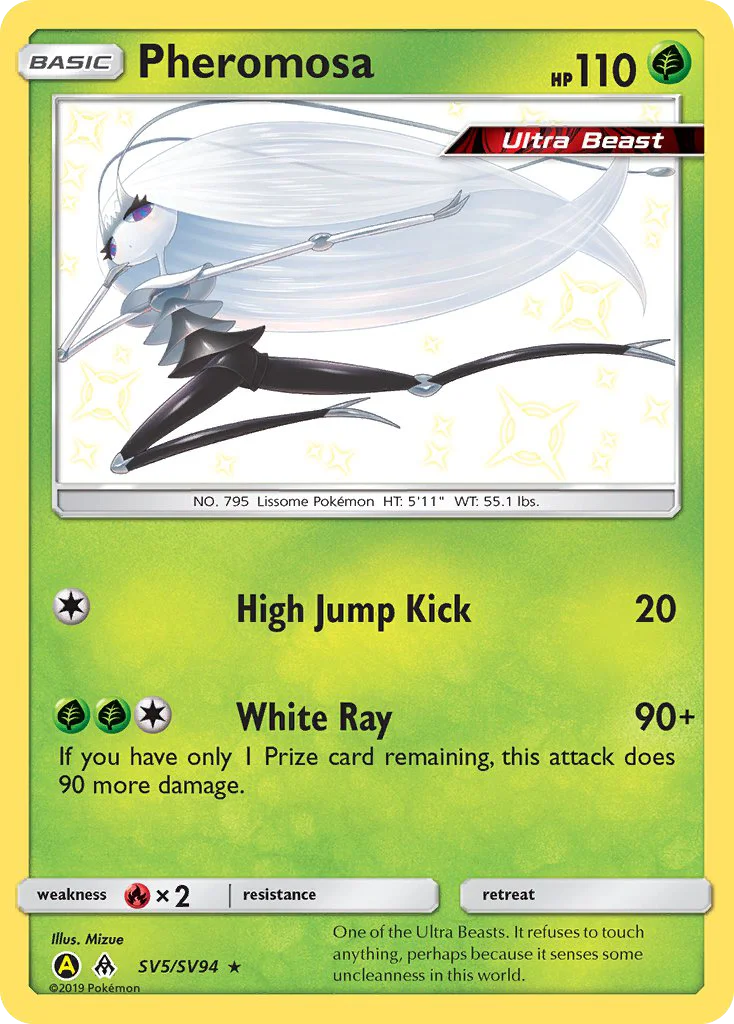 Pheromosa Pokemon card