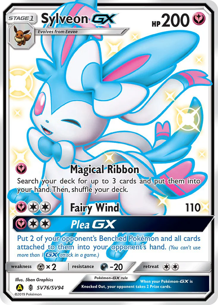 Sylveon-GX Pokemon card