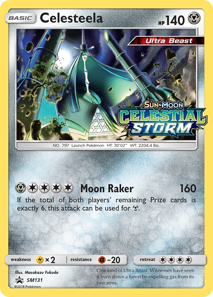 Celesteela Pokemon card