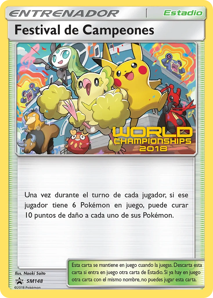 Champions Festival Pokemon card