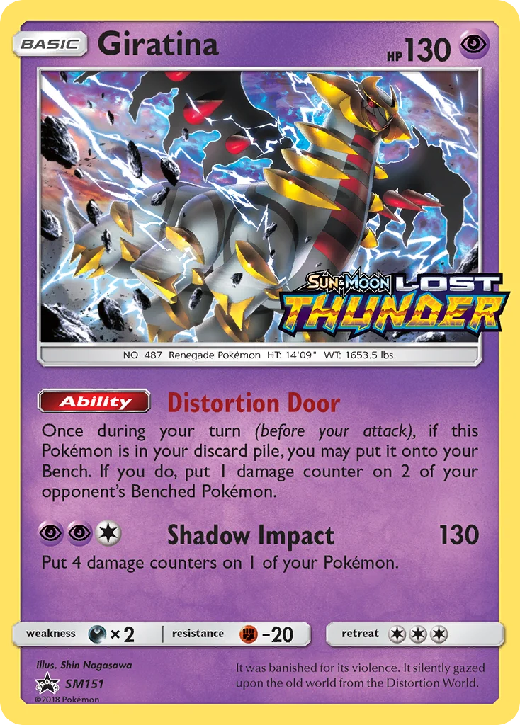 Giratina Pokemon card