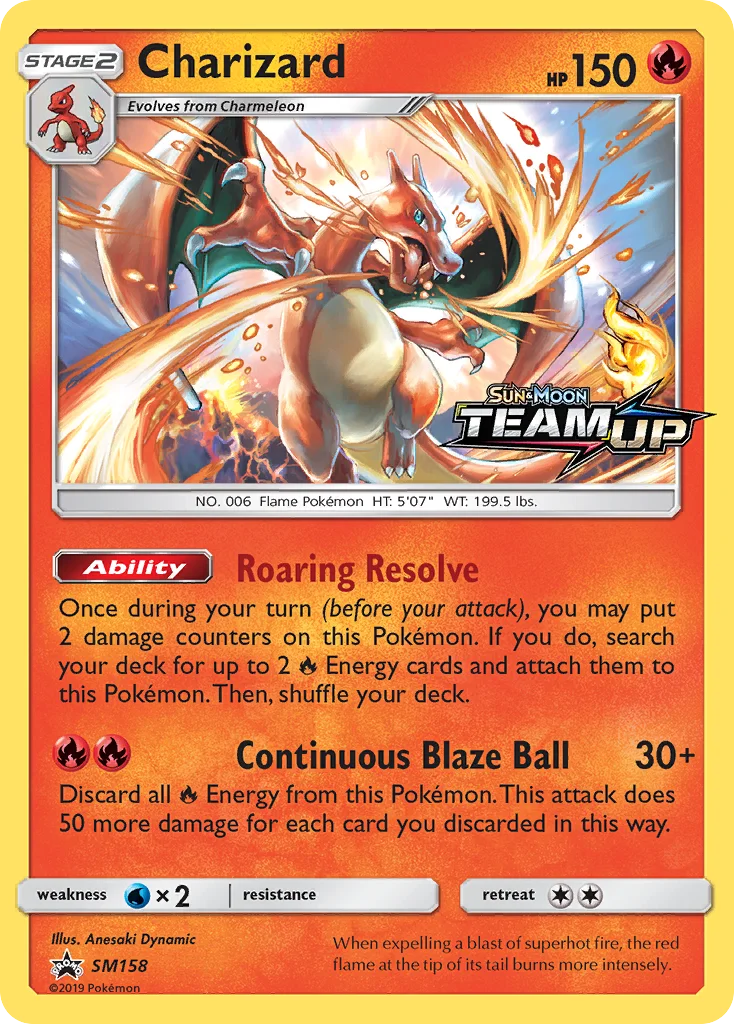 Charizard Pokemon card