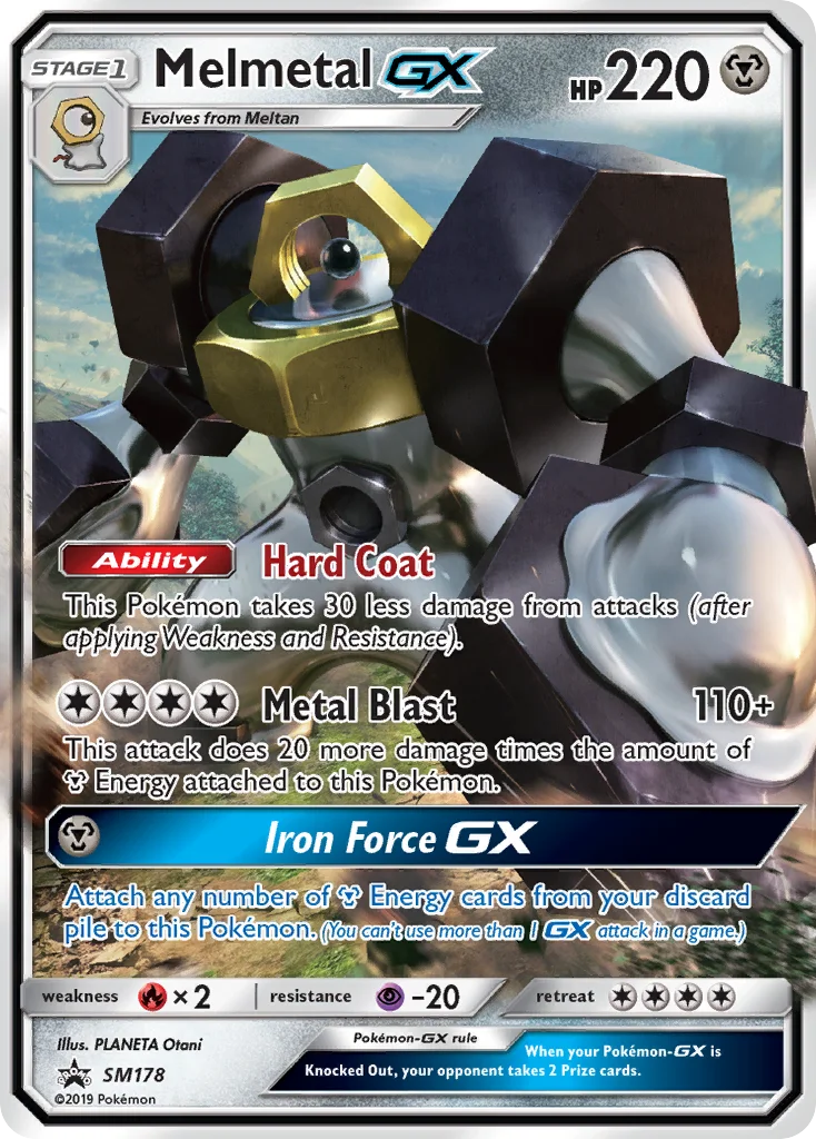 Melmetal-GX Pokemon card