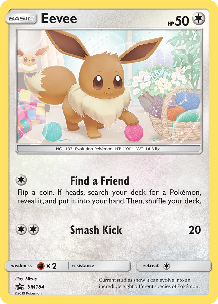 Eevee Pokemon card