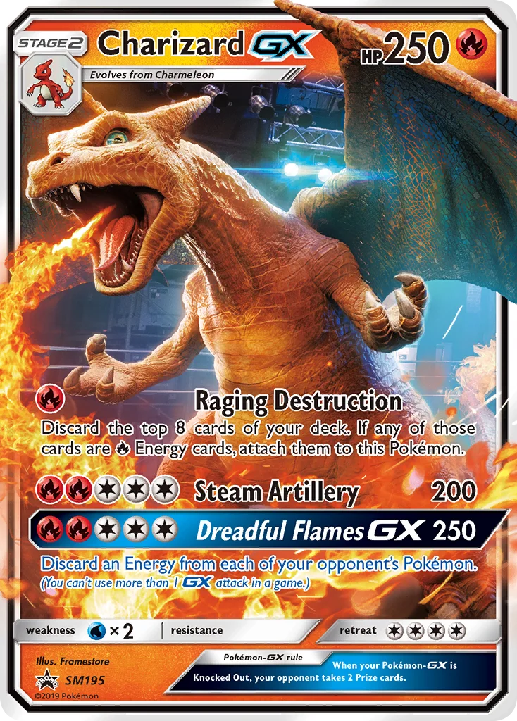 Charizard-GX Pokemon card
