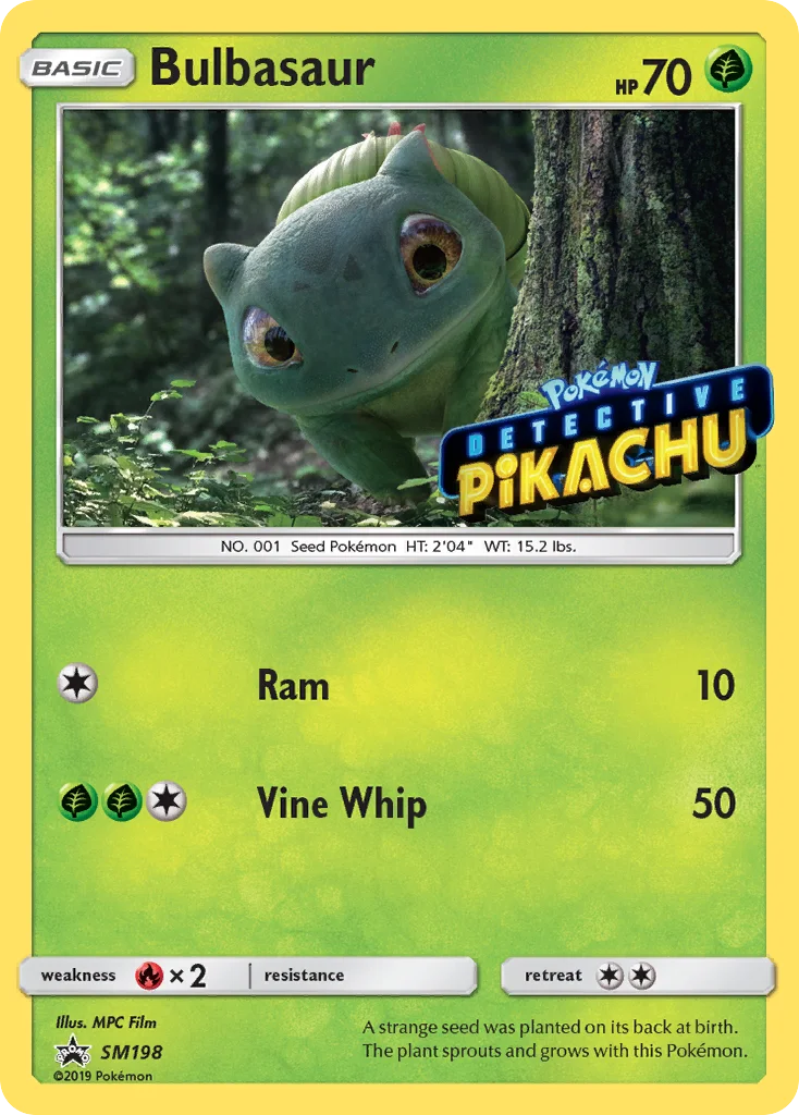 Bulbasaur Pokemon card