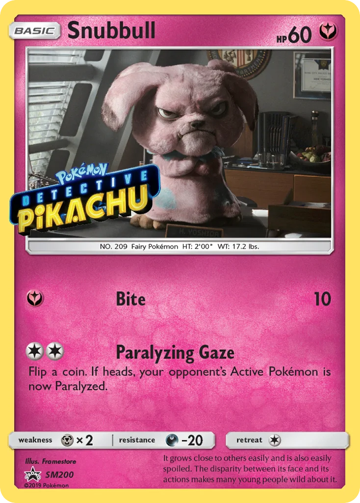 Snubbull Pokemon card