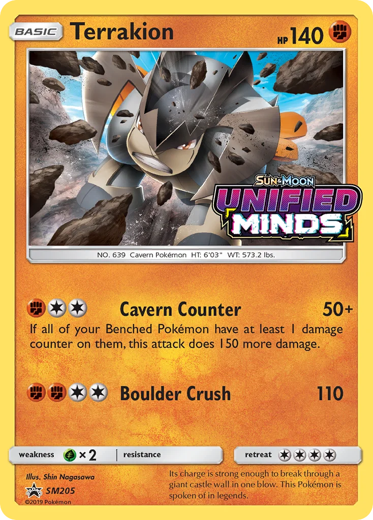 Terrakion Pokemon card
