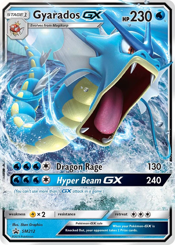Gyarados-GX Pokemon card