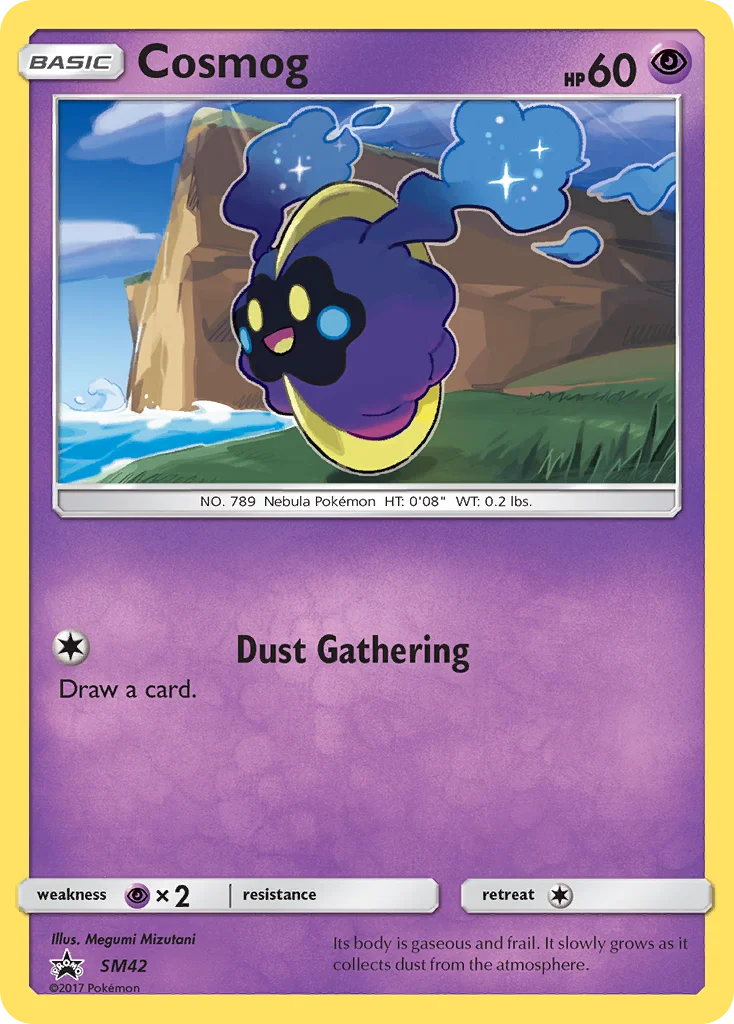 Cosmog Pokemon card