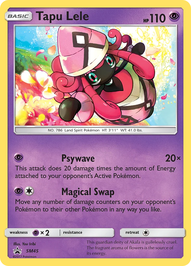 Tapu Lele Pokemon card