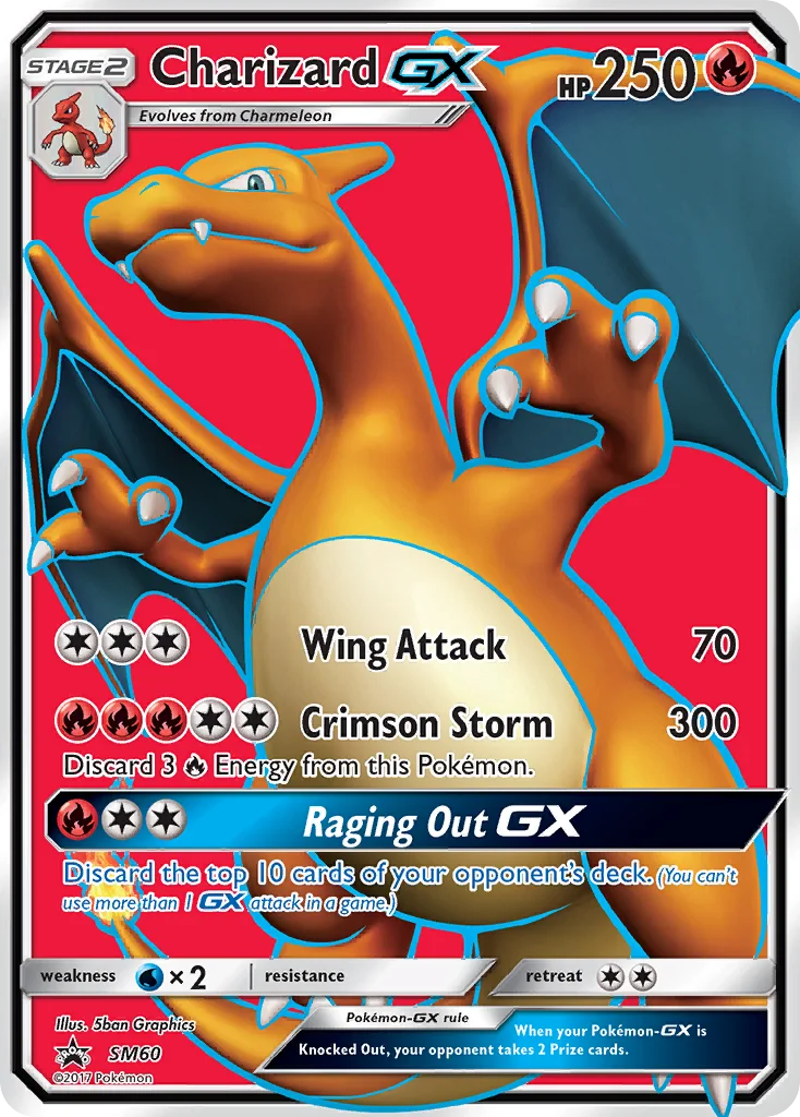Charizard-GX Pokemon card