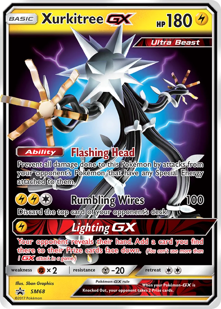Xurkitree-GX Pokemon card