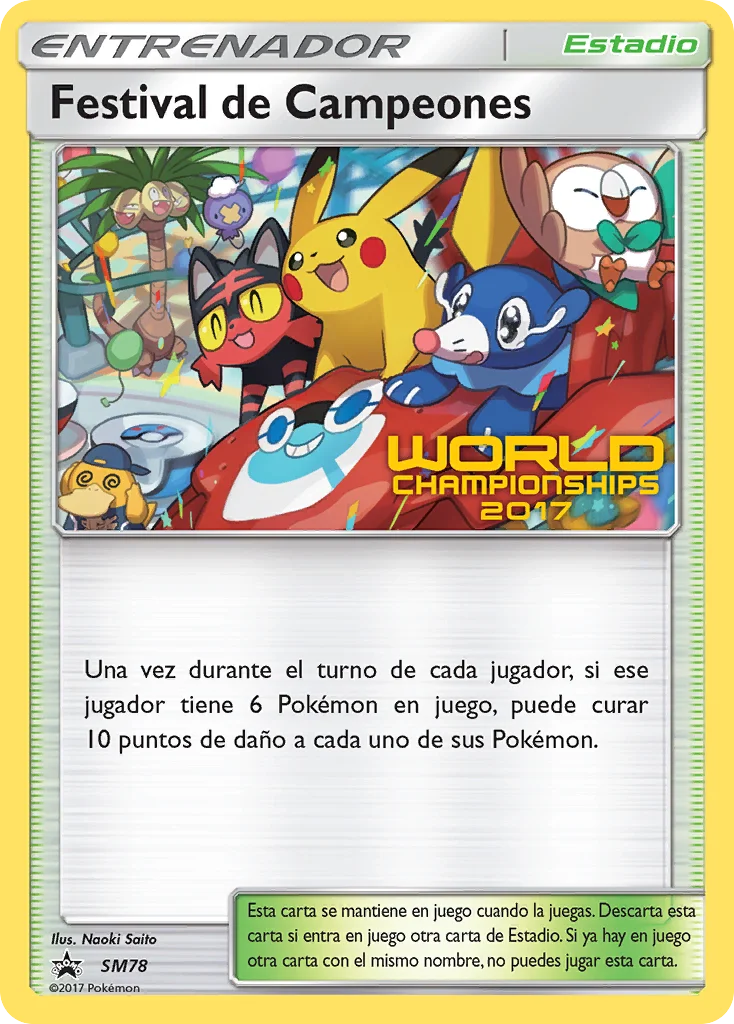 Champions Festival Pokemon card