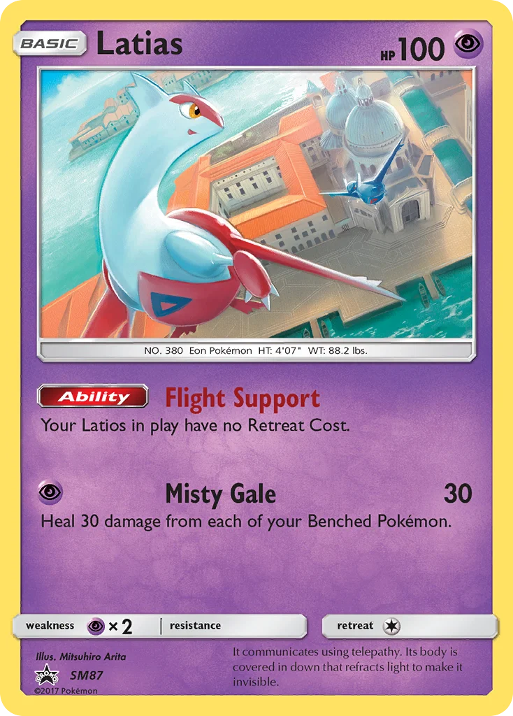 Latias Pokemon card