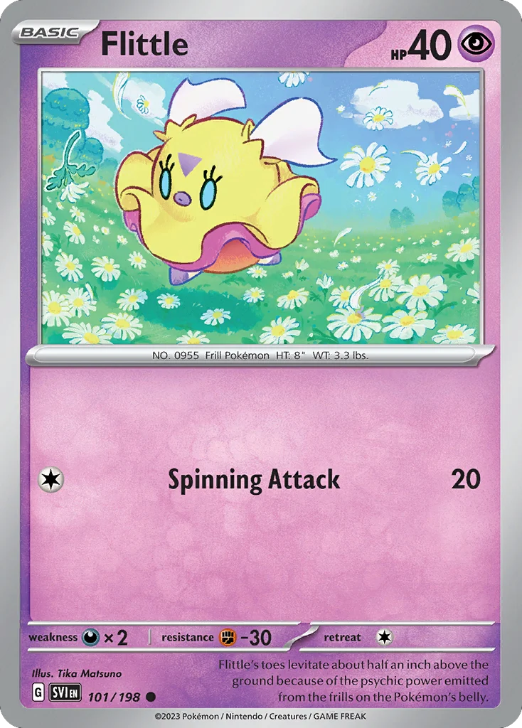 Flittle Pokemon card