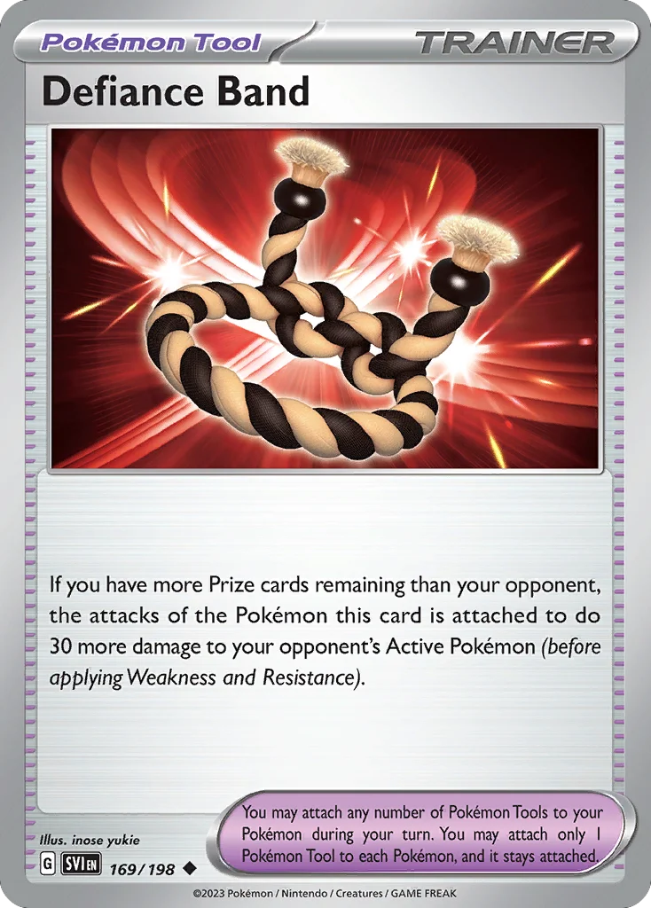 Defiance Band Pokemon card