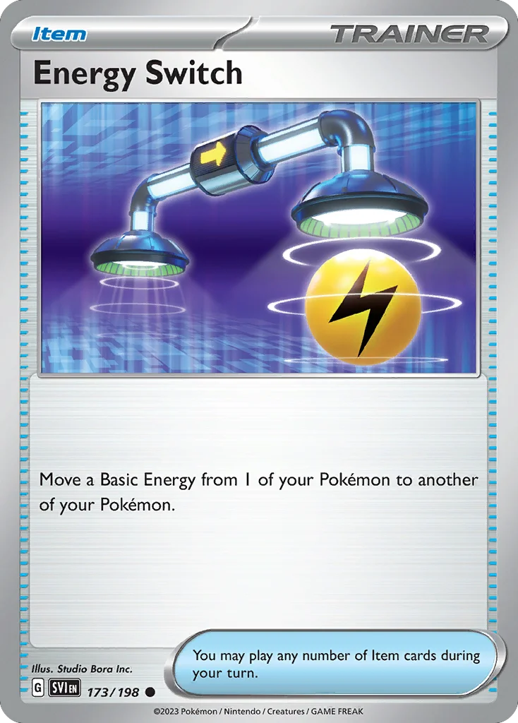 Energy Switch Pokemon card
