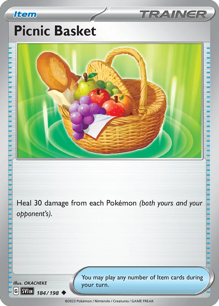 Picnic Basket Pokemon card
