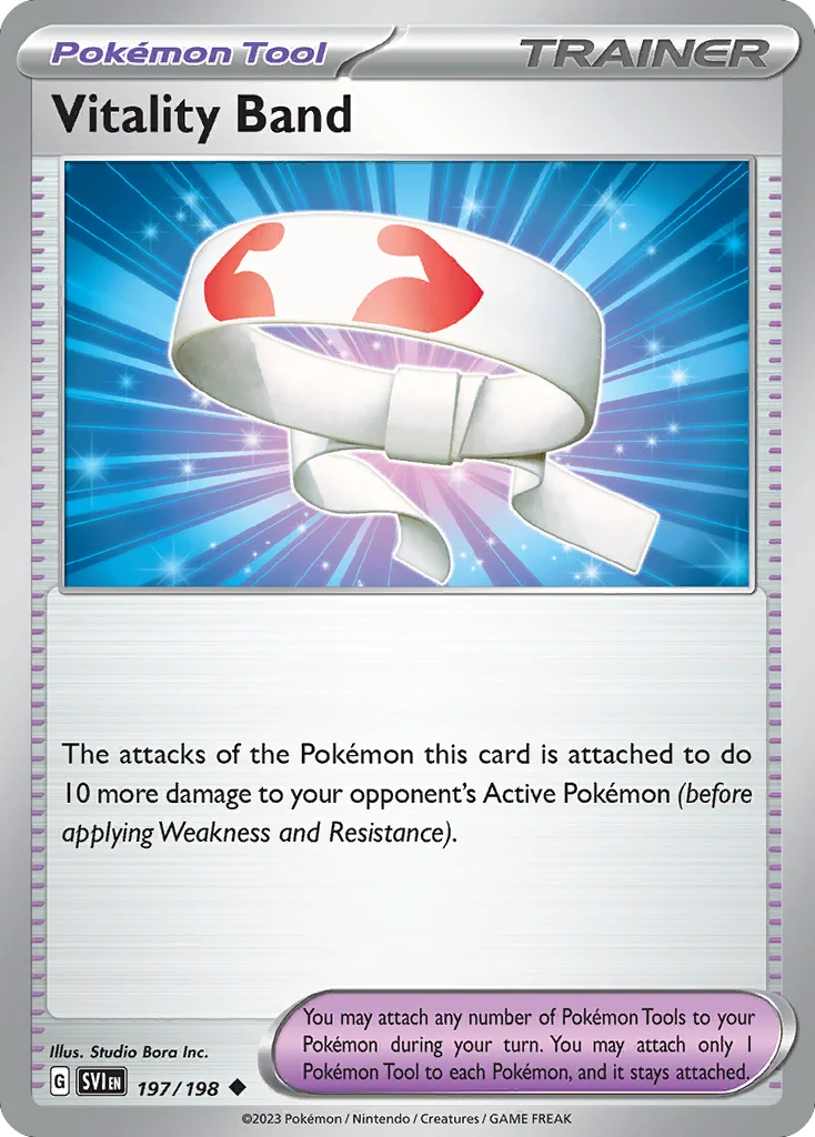Vitality Band Pokemon card