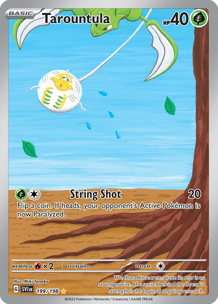 Tarountula Pokemon card