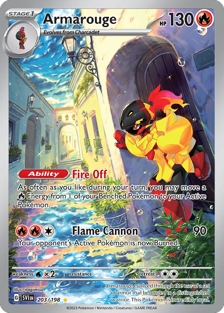 Armarouge Pokemon card