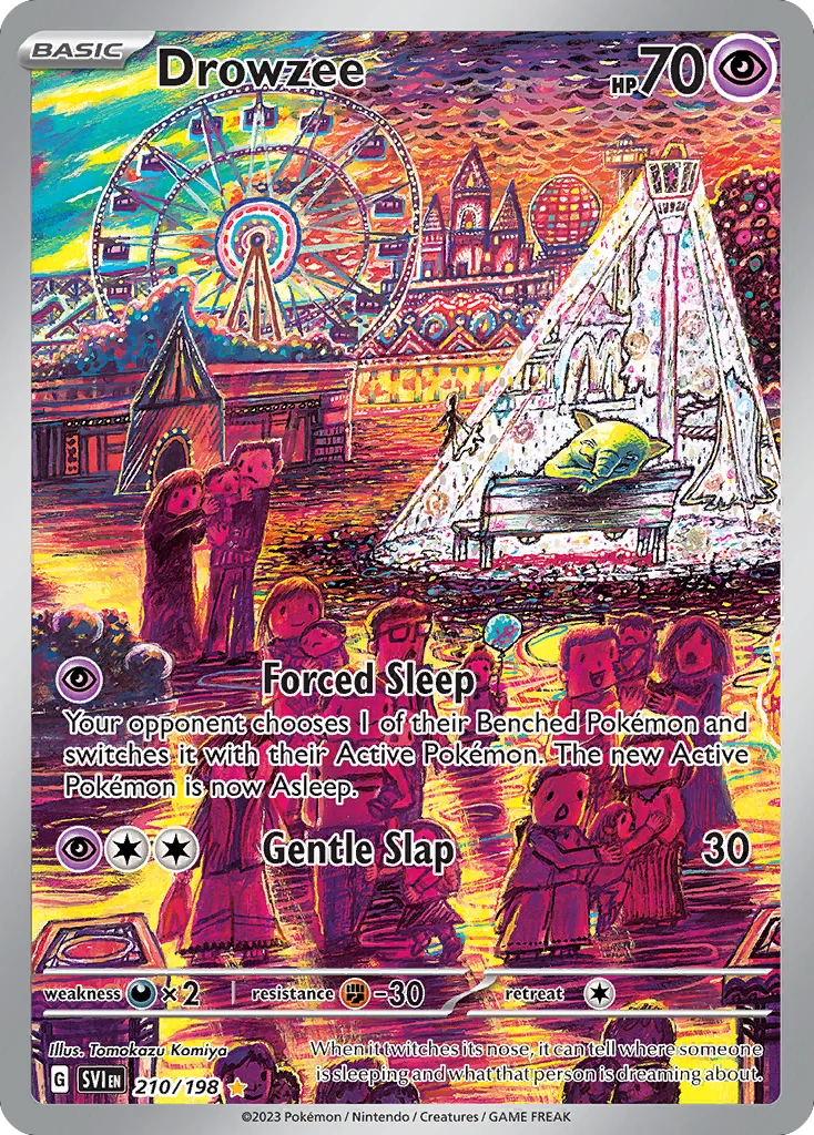 Drowzee Pokemon card