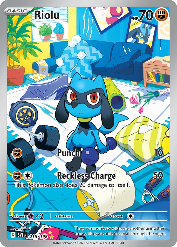 Riolu Pokemon card