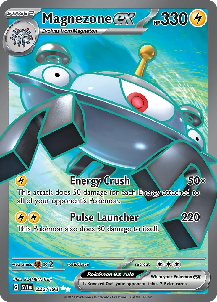Magnezone ex Pokemon card