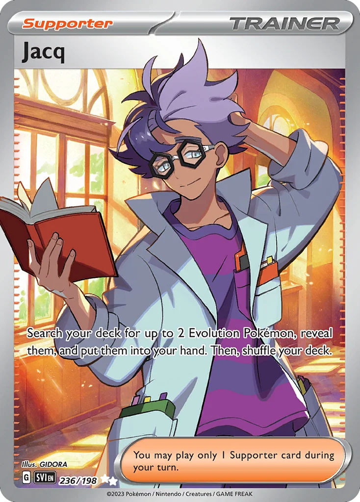Jacq Pokemon card