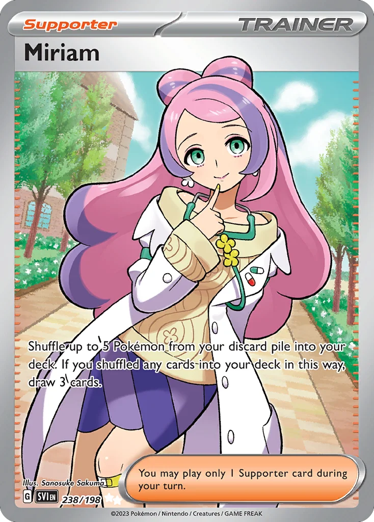 Miriam Pokemon card